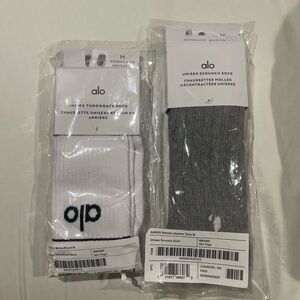 Alo yoga sock bundle - White & Gray